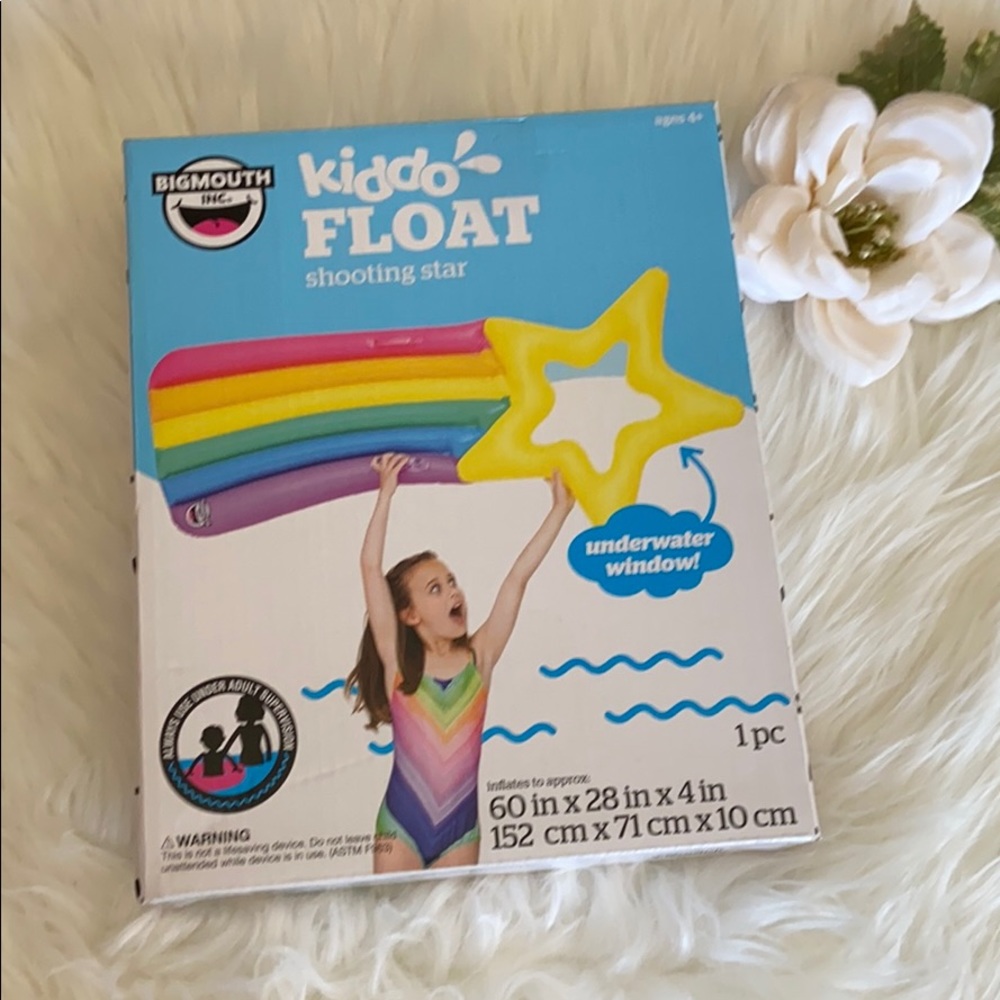 Bigmouth Kiddo Shooting Star pool float